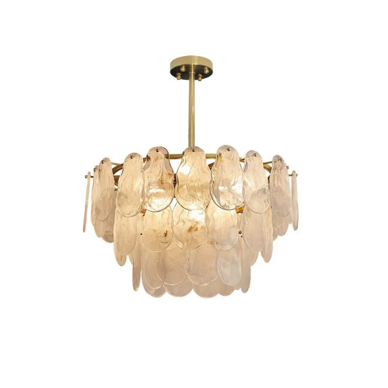Tiered Cloud Glass Chandelier - Image 7