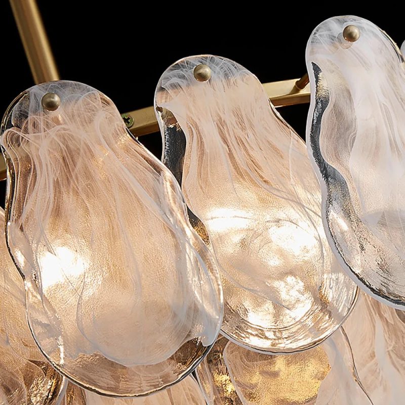 Tiered Cloud Glass Chandelier - Image 3