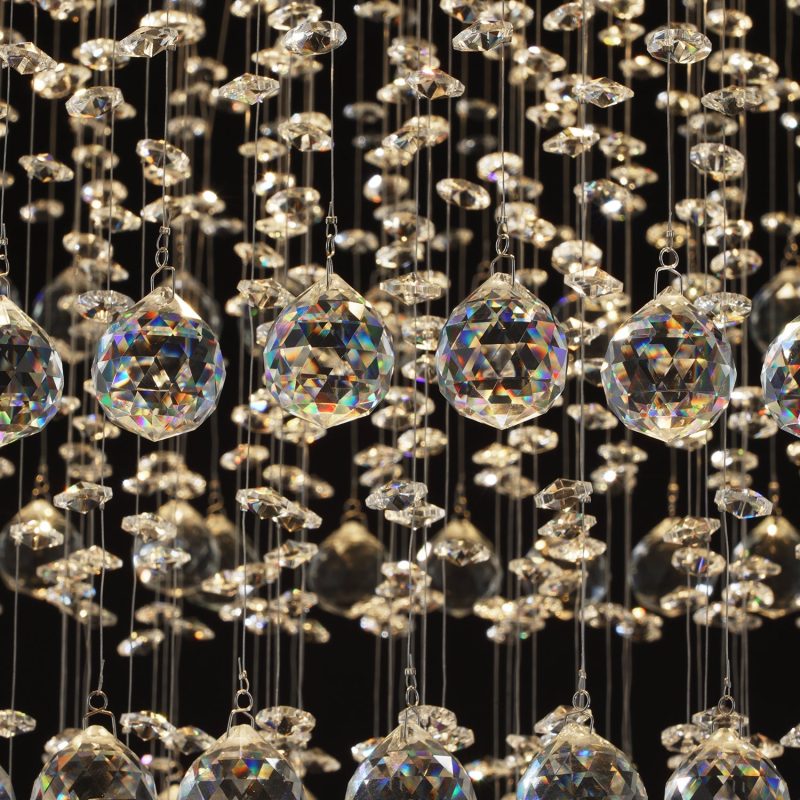 Multi Layer Round Crystal Chandelier Ceiling Lights - Image 7