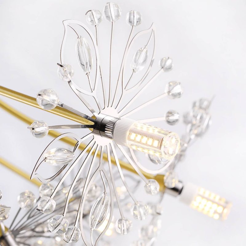 Modern Gypsophila Bouquet Crystal Chandelier - Image 4