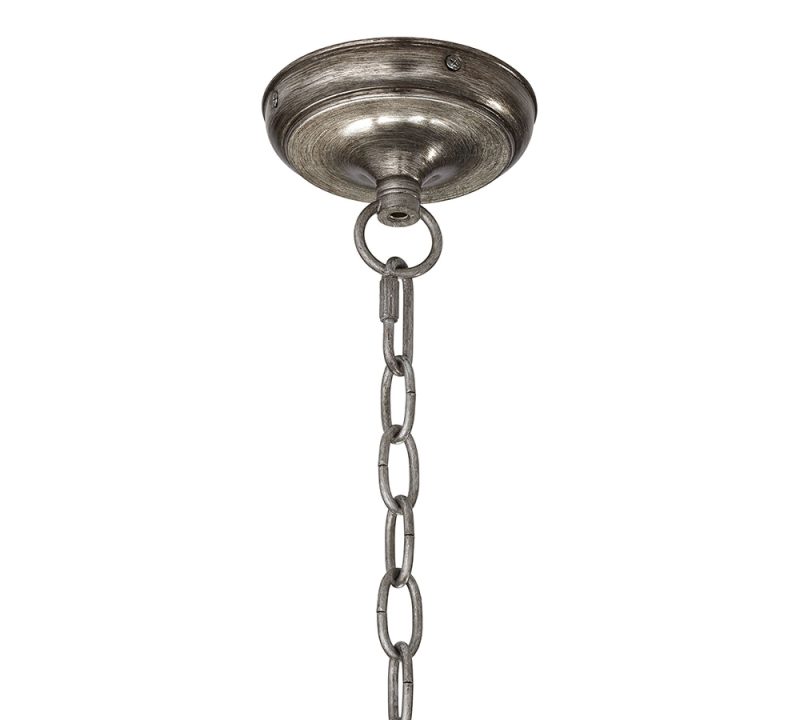 Modern Vintage Grape Crystal Chandelier - Image 9
