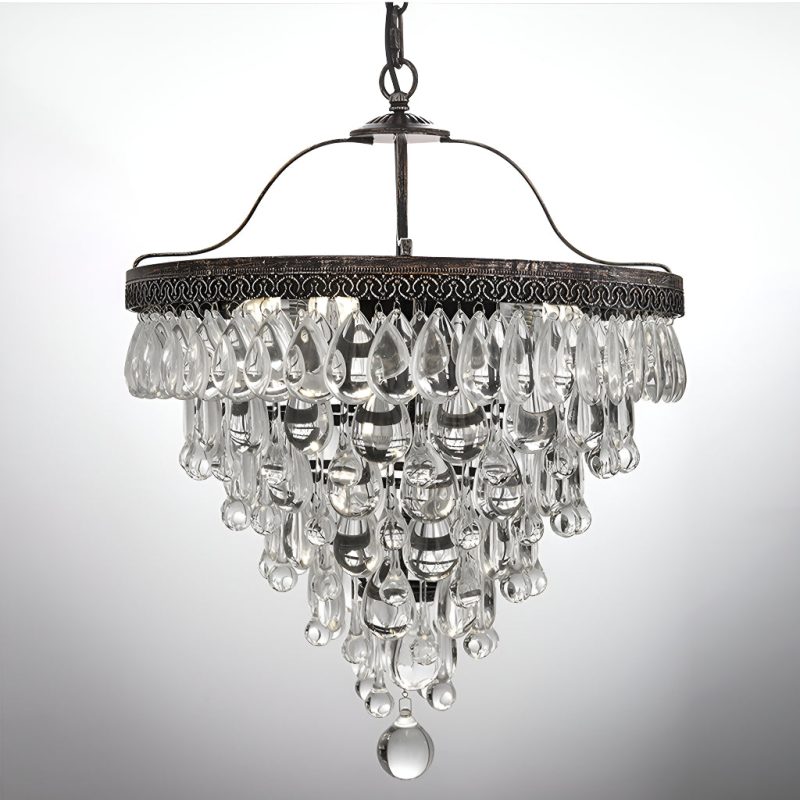 Modern Vintage Grape Crystal Chandelier - Image 5
