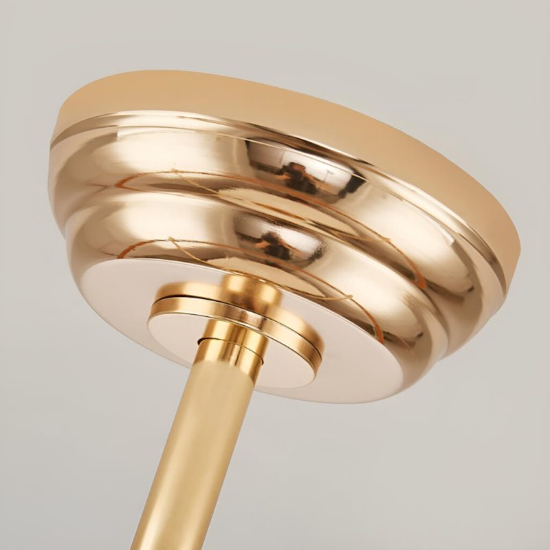 Gold Crystal Oscillating Ceiling Fan Light - Image 5