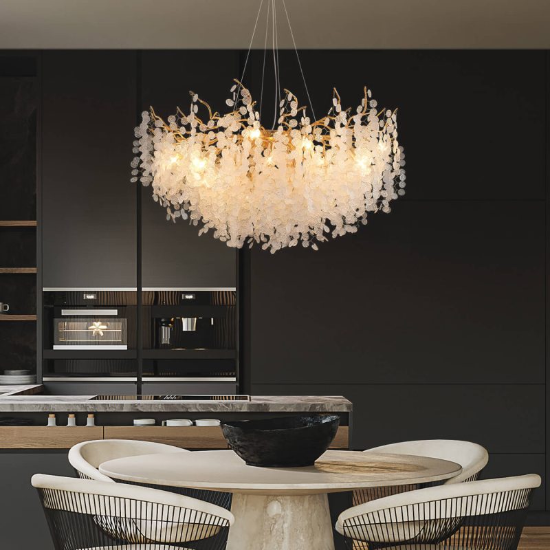 Luxury French Chandelier  Money Tree Living Room - Image 3