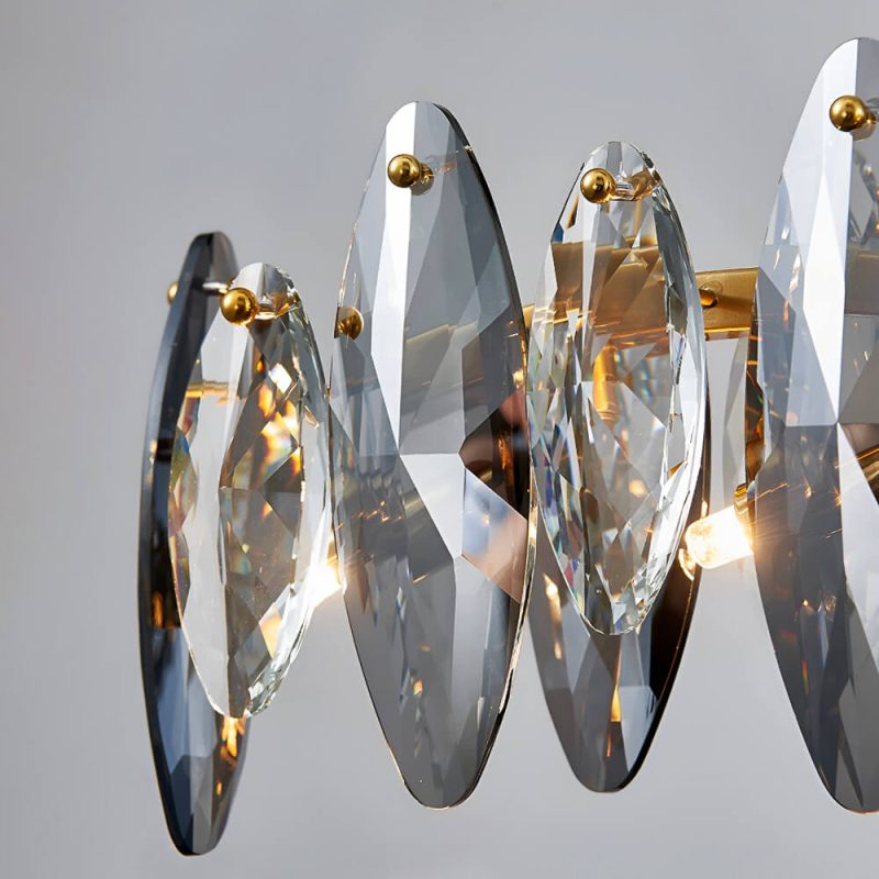 Modern Unique Wave Crystal Chandelier - Image 5