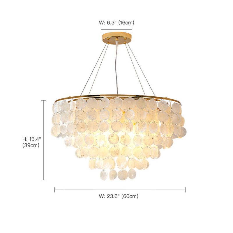 Modern Table Shells Pendant Lamp - Image 7