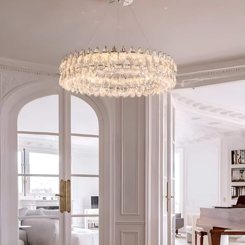 One Ring Crystal Pendant Light Living Room - Image 2