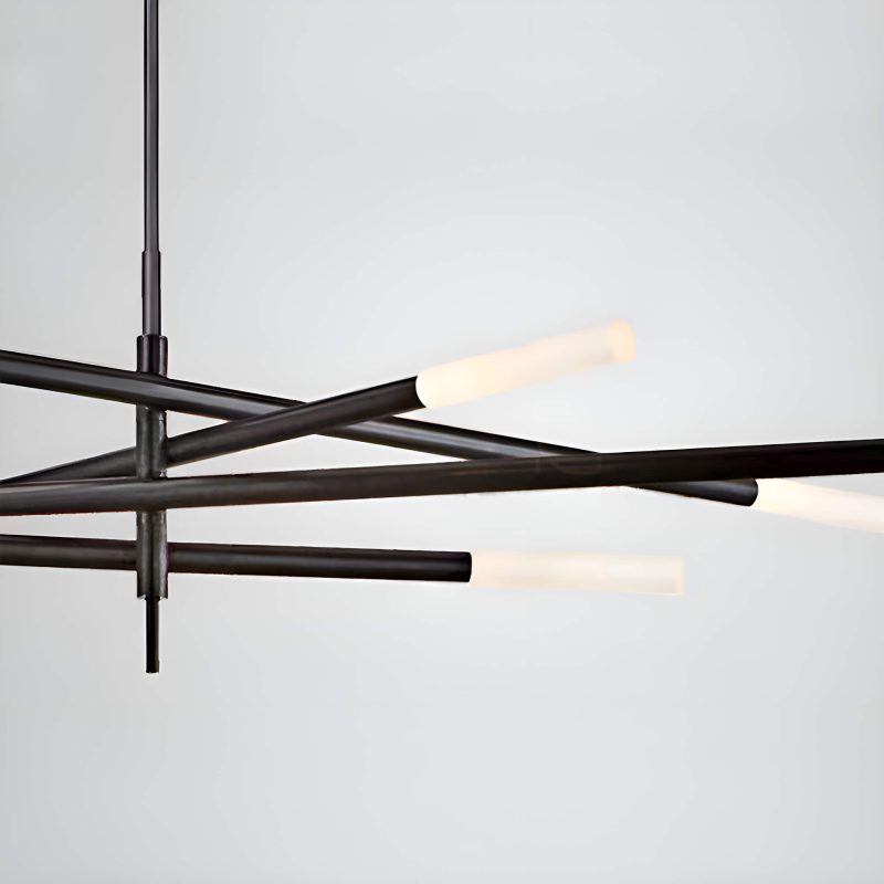 Rousseau Grande Eight Lights Acrylic Glass - Image 9