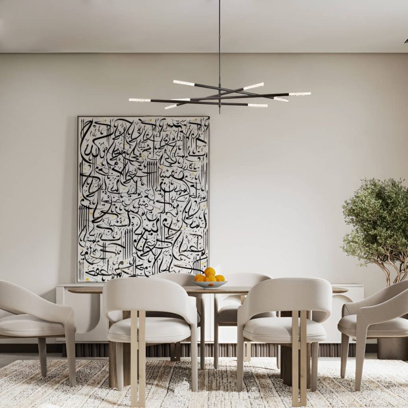 Rousseau Grande Eight Lights Acrylic Glass - Image 2